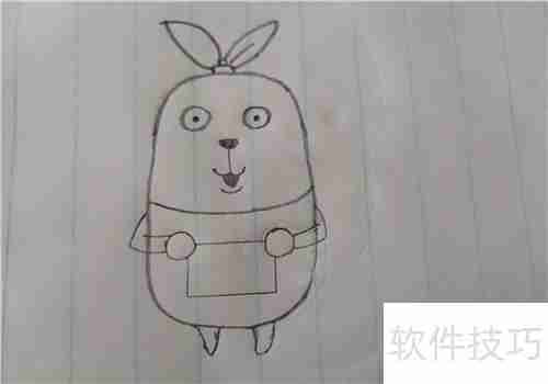 越狱兔:手绘教程