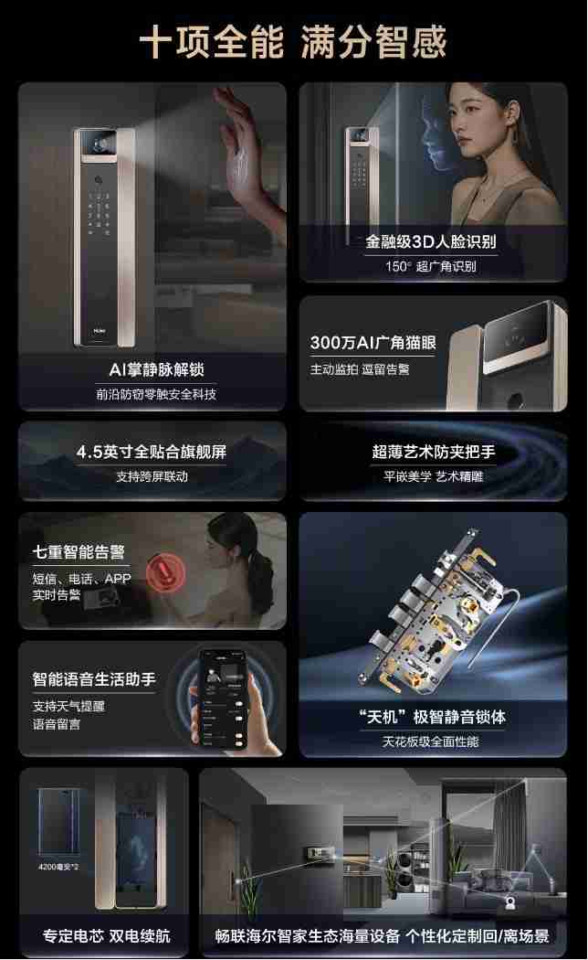 安全,只是它的起点!深度体验海尔金吾卫S900智慧门锁