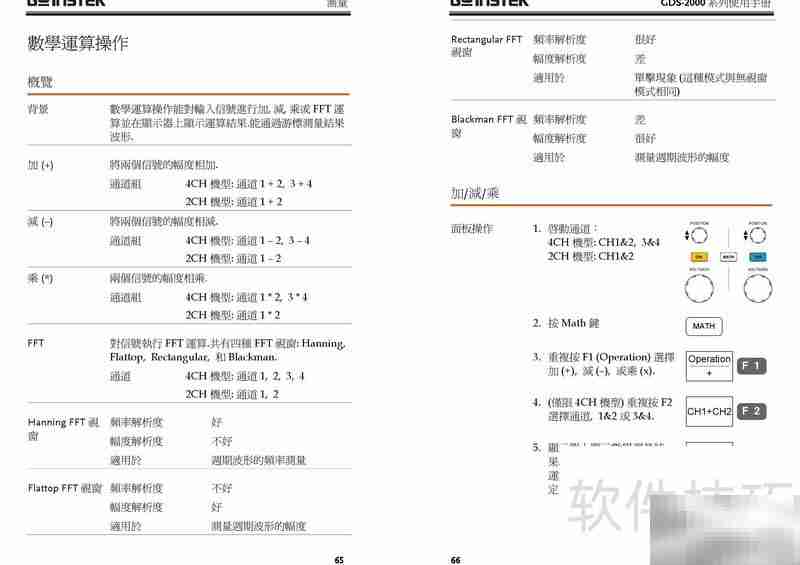 GDS-800系列示波器使用指南