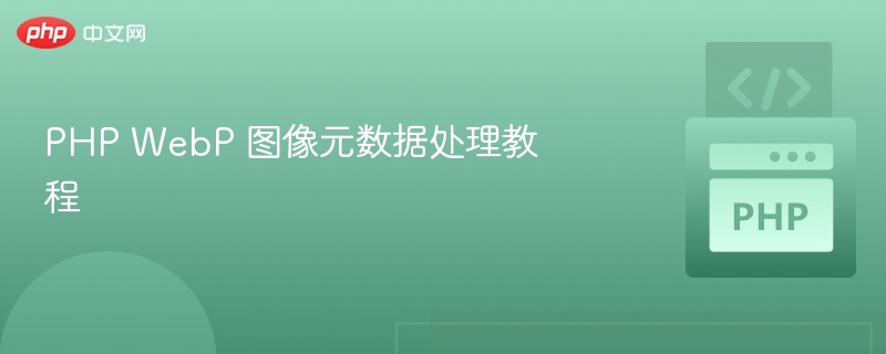 PHP WebP 图像元数据处理教程
