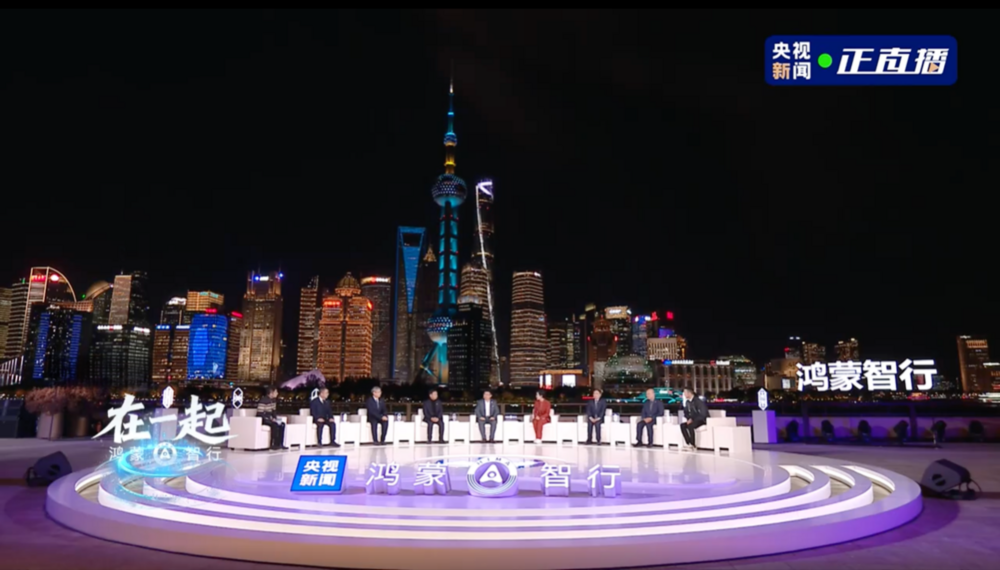 赛力斯张兴海亮相鸿蒙智行年度直播：我们是新汽车时代的同路人