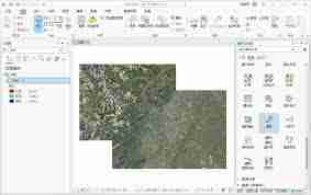 arcgis如何去除黑边