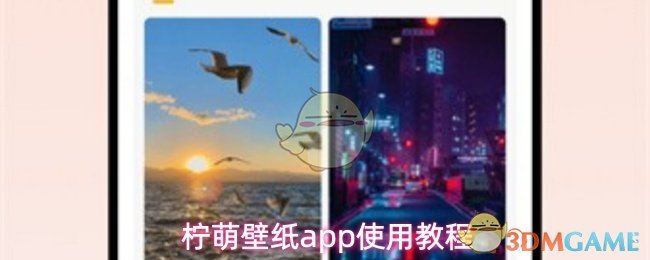 柠萌壁纸app使用教程