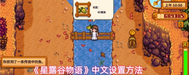 《星露谷物语》中文设置方法