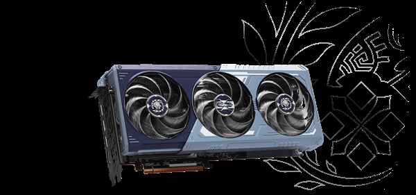 华擎推出 RX 9070 XT《怪物猎人：荒野》联名显卡：蓝色外观颜值爆表
