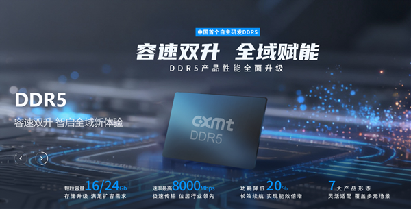 国产内存 世界一流！长鑫首次秀出LPDDR5X-10667