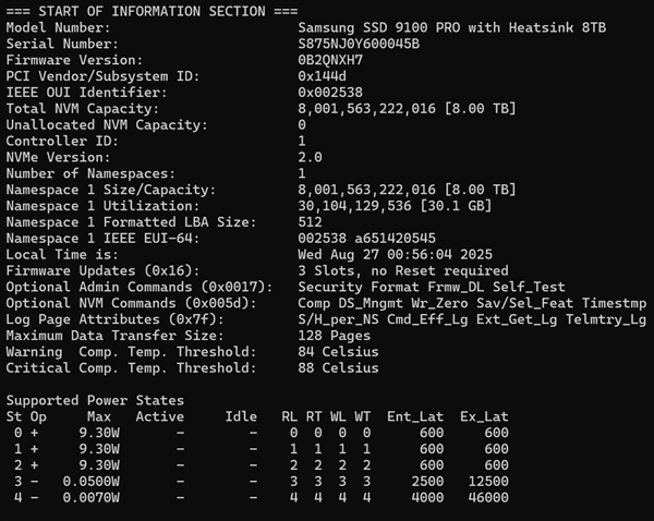 三星9100 PRO 8TB固态硬盘评测 “海纳百川”全程高能