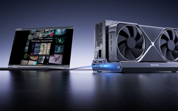 铭凡DEG2显卡扩展坞首发1299元：支持OCulink、雷电5连接