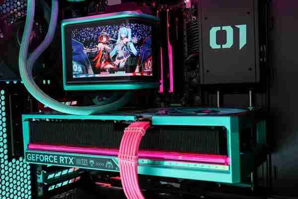 双11梦幻之选 ROG夜神RTX5080 RO姬x初音未来版显卡