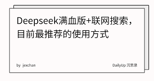 deepseek联网搜索是什么
