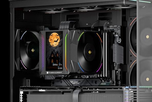 利民风冷散热器首发439元：5寸磁吸屏支持动画