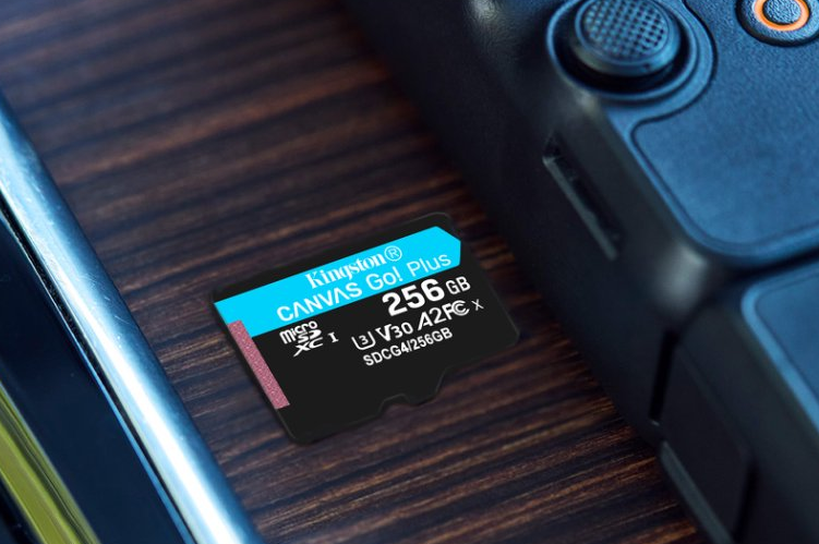 Vlog全能卡金士顿CanvasGo！Plus系列