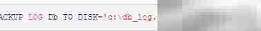 SQL Server日志还原数据方法