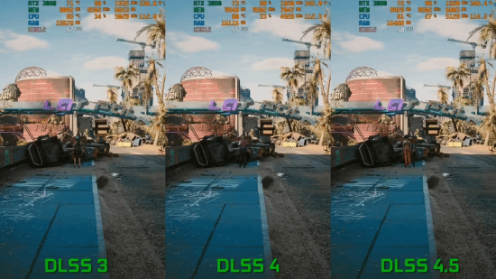 RTX 3080开DLSS 4.5画质提升降帧率