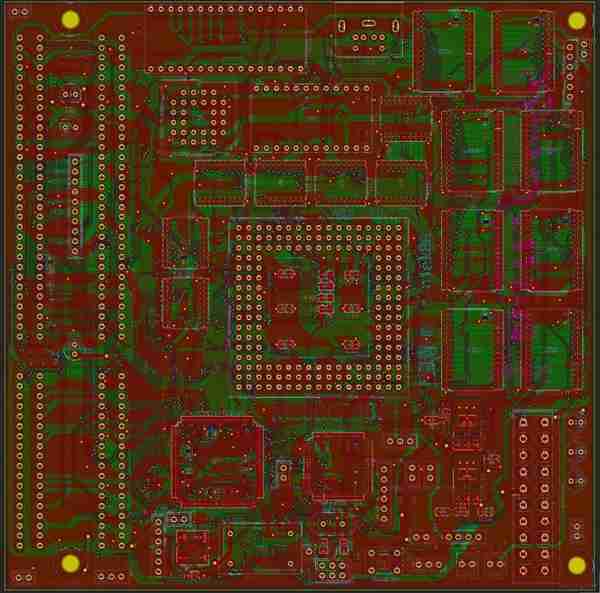 极致硬核！爆肝6个月手搓Intel 486主板：Linux、Windows全跑通