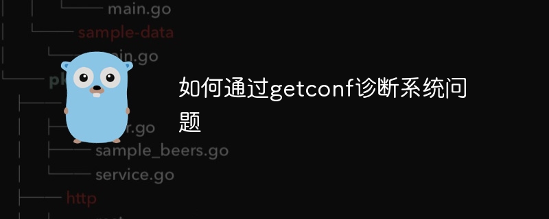 如何通过getconf诊断系统问题
