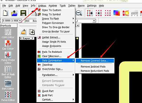 cam350怎么打散线段？cam350打散线段的方法