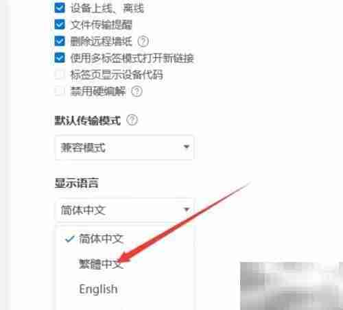 ToDesk如何设置繁体中文