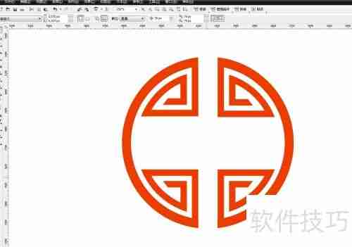 CDR绘制矢量花纹边框技巧