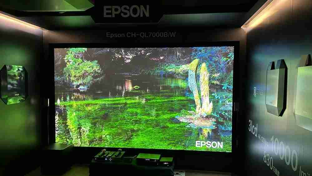 巨幕革命光影进化爱普生家庭影院双旗舰方案亮相广州音响展