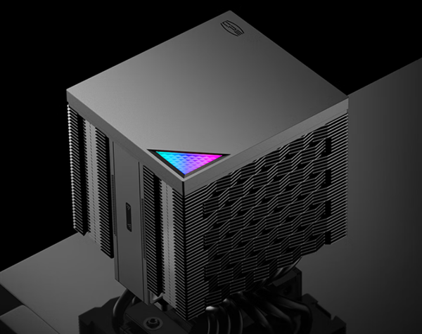 超频三RZ620M X风冷散热器首发219元起：小型双塔设计 三角散热鳍片