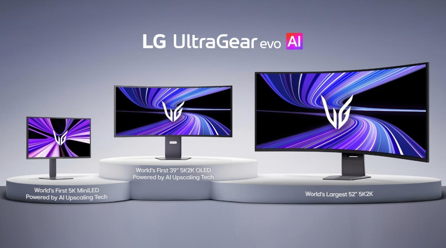 LG UltraGear evo AI显示器将亮相AWE 2026