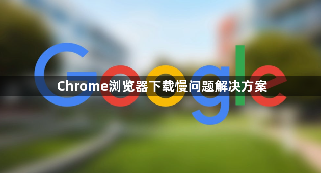 Chrome浏览器下载慢问题解决方案
