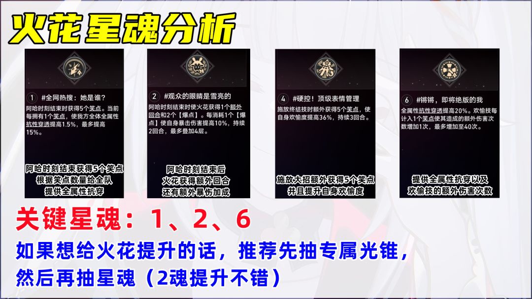 《崩坏：星穹铁道》V4.0火花培养攻略