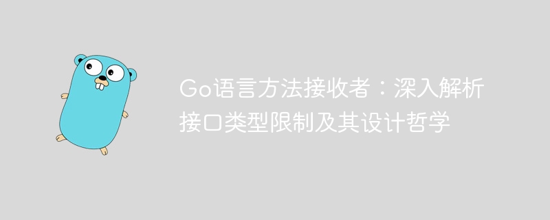 Go语言方法接收者：接口类型限制解析