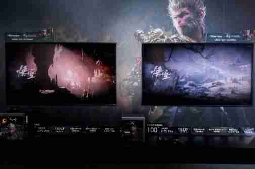 海信RGB-Mini LED电视亮相世界互联网大会 玩家排队体验《黑神话》