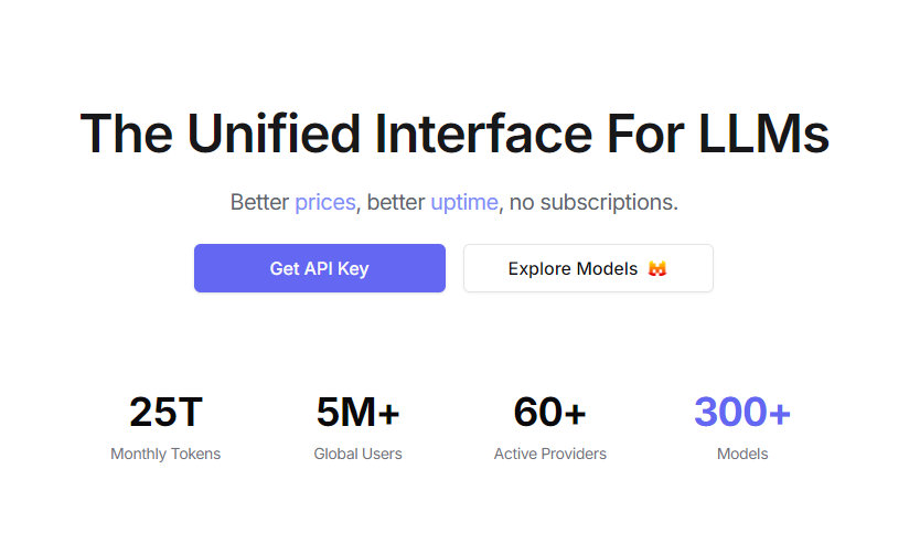 ‌OpenRouter‌入口官网-‌OpenRouter‌网页版入口链接