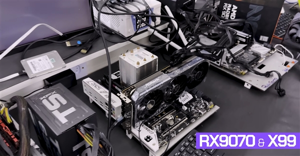 Intel X99主板无法点亮RX 9070？显卡BIOS是关键