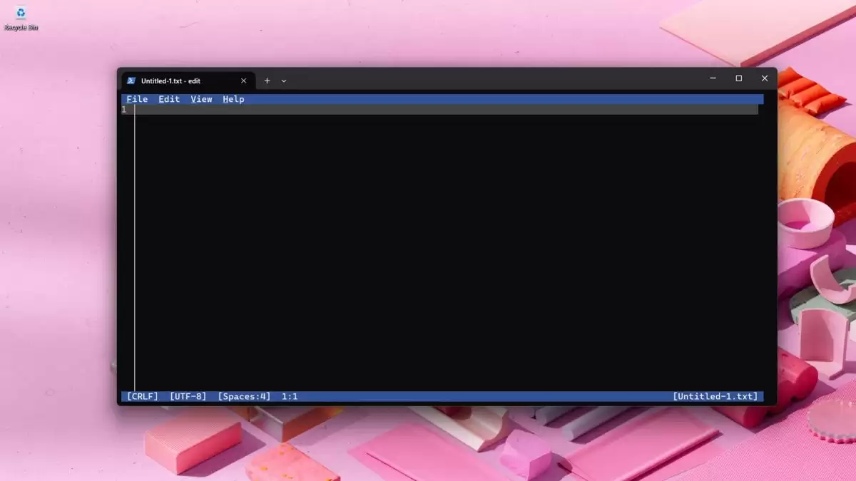 微软确认将在Win11预装全新命令行编辑器Edit