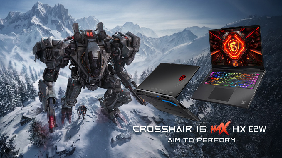 “可选”RTX 5070 12GB,微星推出 2026 款神影 Crosshair 16 Max HX 游戏本