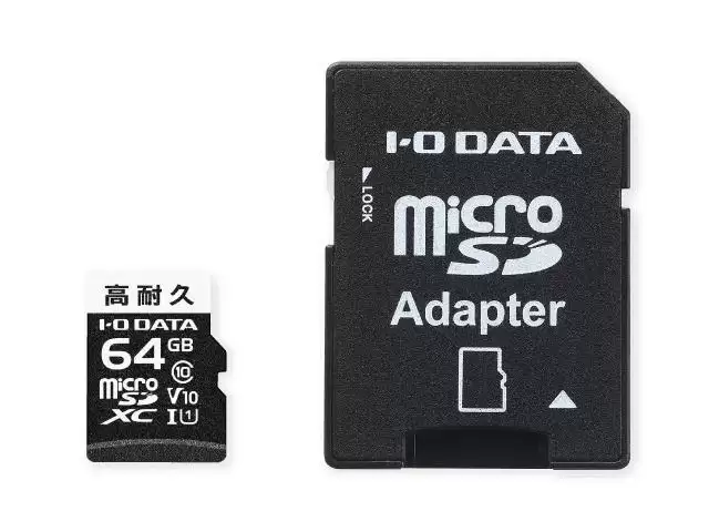 I-O DATA发布pSLC microSD存储卡MSD-DR/NC,支持3万次覆写