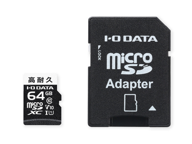 I-O DATA 发布 pSLC microSD 存储卡 MSD-DR / NC,支持 3 万次覆写