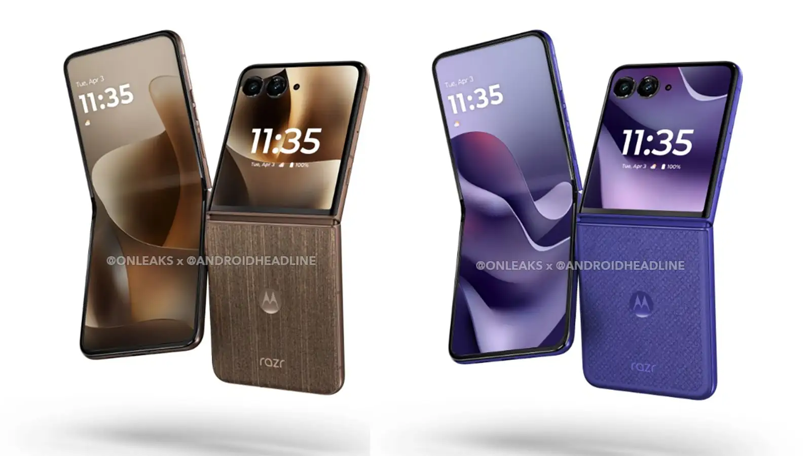 联想摩托罗拉 razr 70 ultra / razr ultra 2026“小折叠”官方渲染曝光