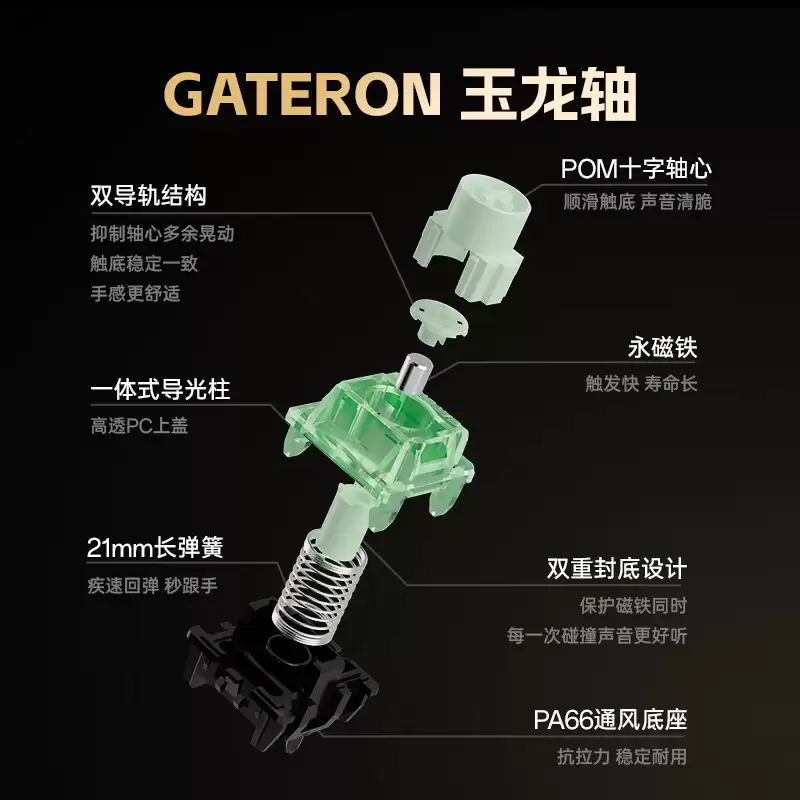 贱驴 NV60 磁轴键盘上市:显卡主题造型设计,899 元