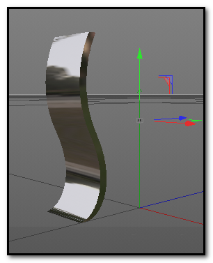 c4d怎么使用布料曲面给样条加厚度