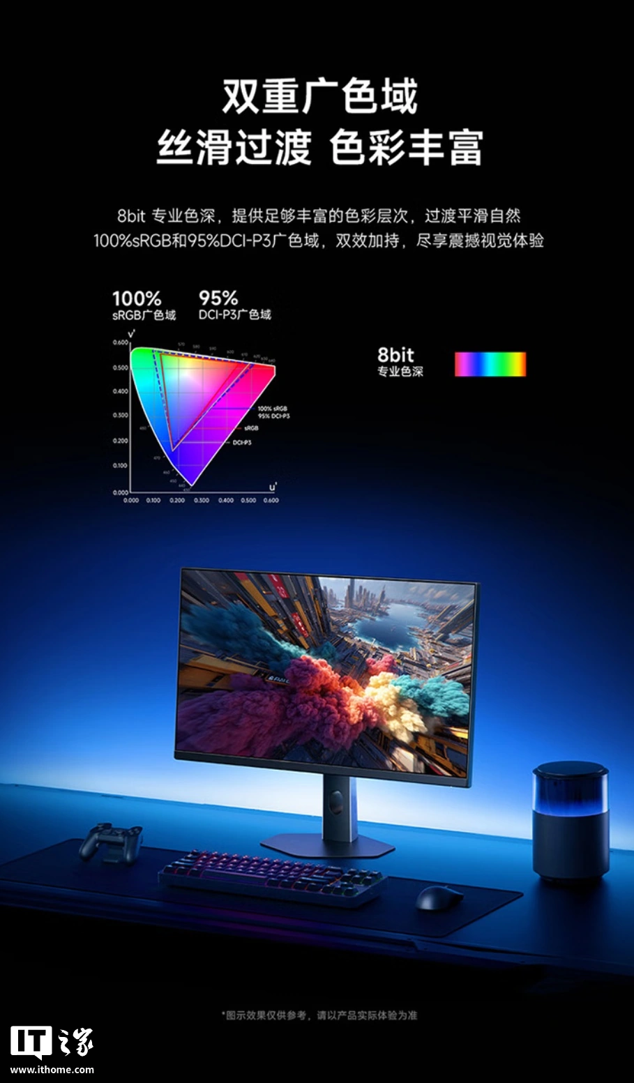 小米 REDMI 显示器 G25 300Hz 发布:24.5 英寸 1080P Fast IPS 面板,749 元
