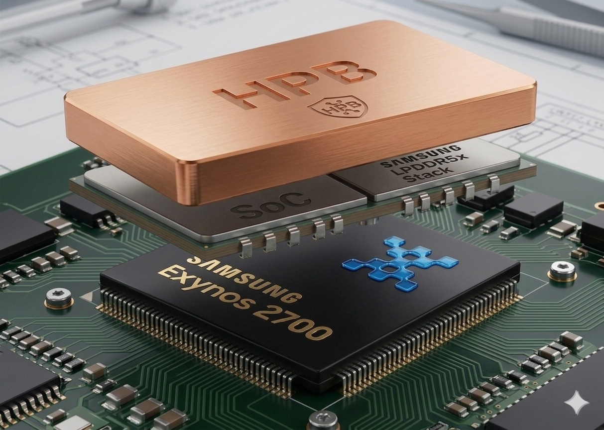三星 Exynos 2700 前瞻:SBS 并排架构,优化散热、内存带宽有望提升 40%