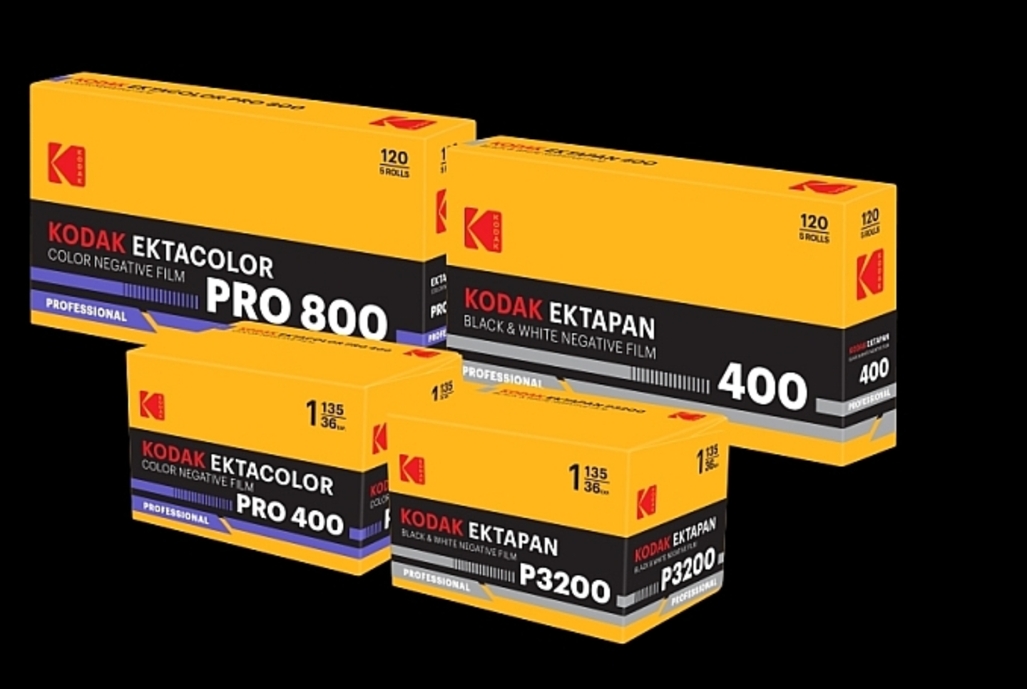 胶片不死,柯达推出 Ektacolor Pro 彩负、Ektapan 黑白系列胶卷新品