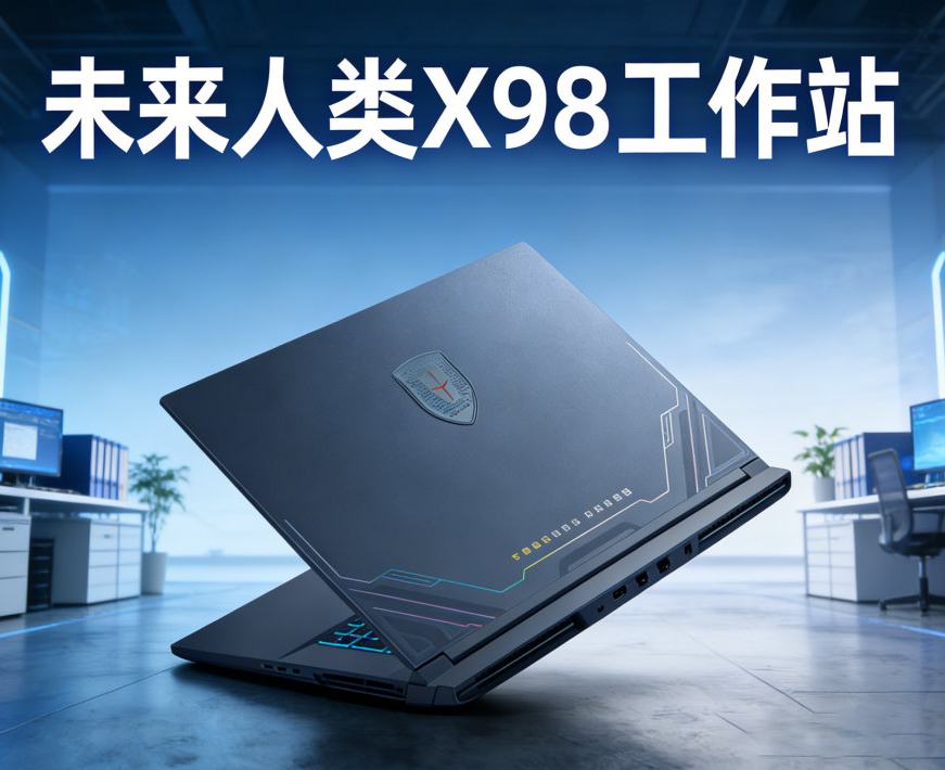 未来人类预热其2026新款X98旗舰笔记本，官方宣称4月发布