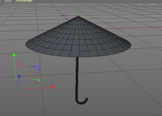 MaxonCinema 4D怎么制作雨伞模型