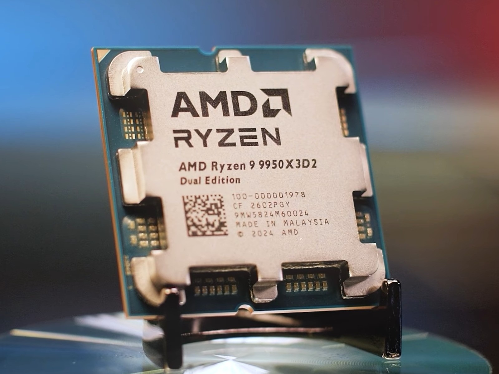 AMD 锐龙 9 9950X3D2 双缓存版主打生产力,处理器 4 月 22 日上市