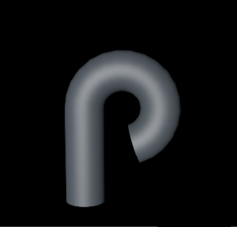 C4D怎么建模弯曲的管道模型