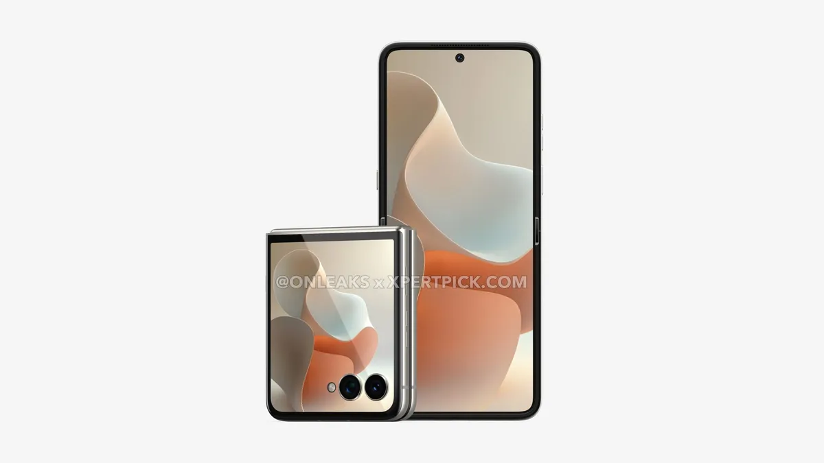 联想旗下 moto razr 70 Ultra 手机渲染图曝光：4 英寸外屏 + 7 英寸内屏，相比上代厚 0.6mm