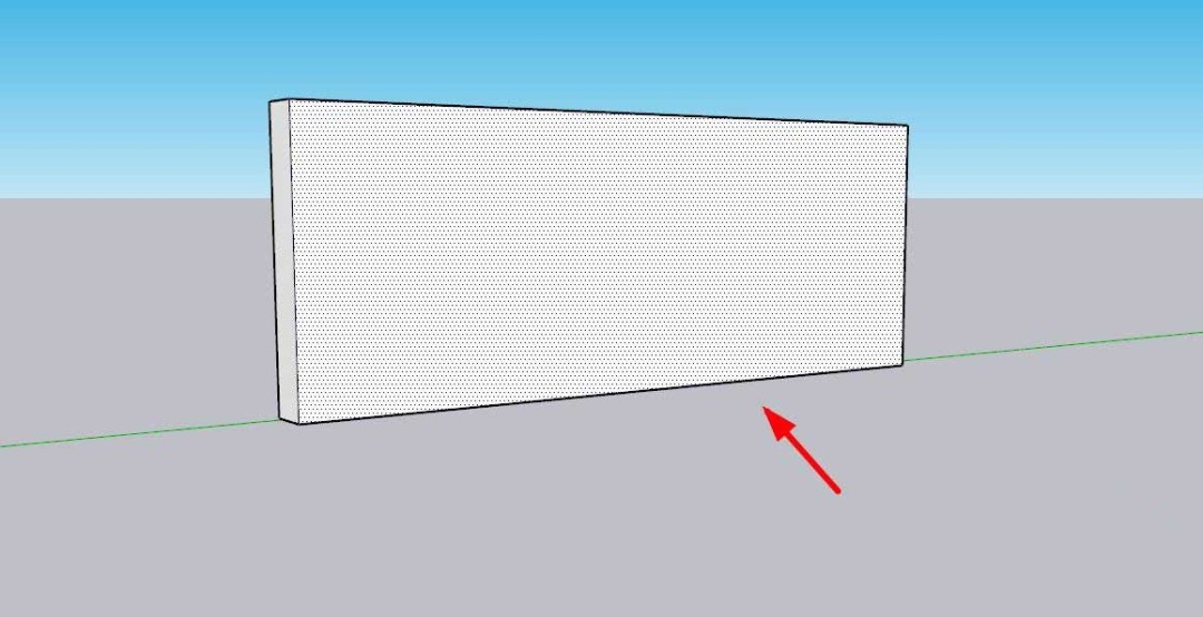 sketchup墙面怎么添加凸出的条文装饰