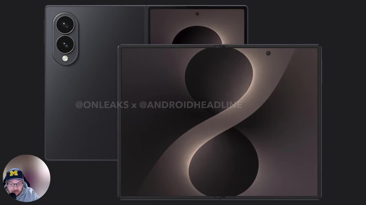 截击苹果 iPhone Fold:三星 Galaxy Z Fold8 Wide 宽折叠手机曝光