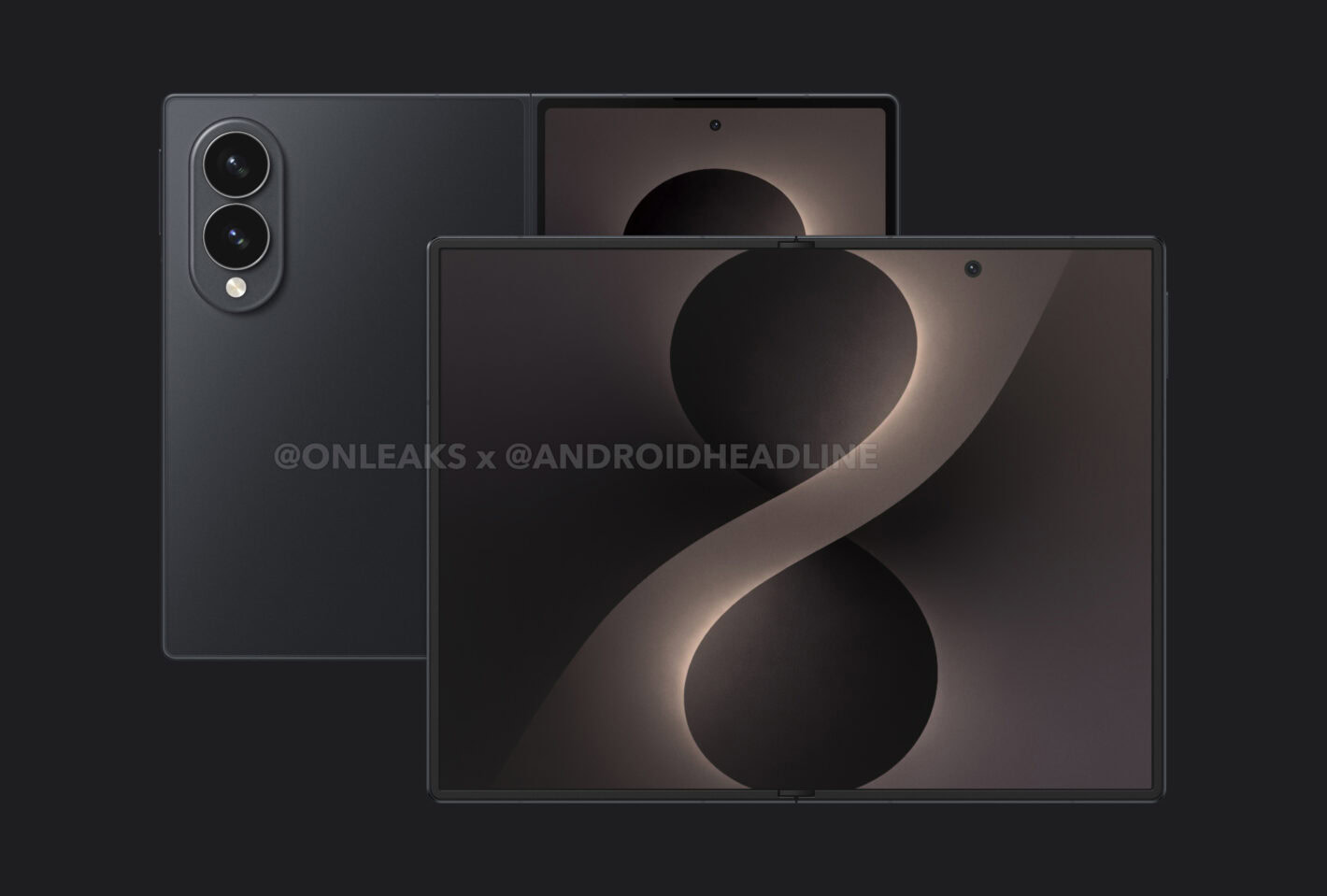 截击苹果 iPhone Fold:三星 Galaxy Z Fold8 Wide 宽折叠手机曝光